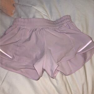 lululemon athletica Light Pink Women's Layered Running Shorts